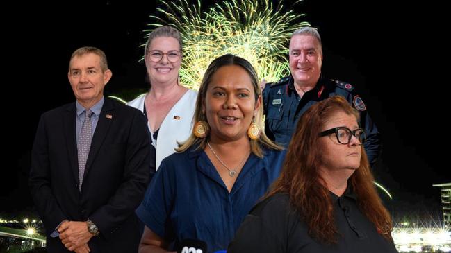 A number of top Territory officials have revealed their resolutions for 2025 - with pledges to reduce crime and bring positivity to the Territory on the agenda.