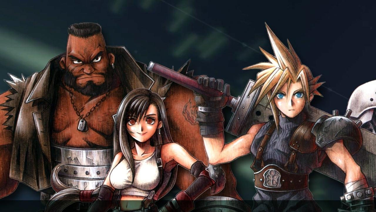 Final fantasy battle. Final Fantasy VII. FF 7 1997. Финал фэнтези 7 1997. Final Fantasy 7 Original.
