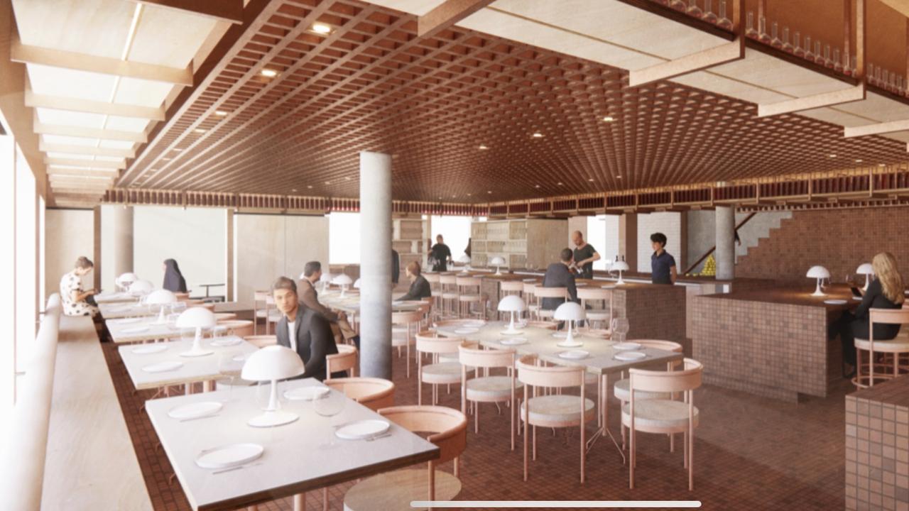 An artist's impression of the new Bianca restaurant in Fortitude Valley.