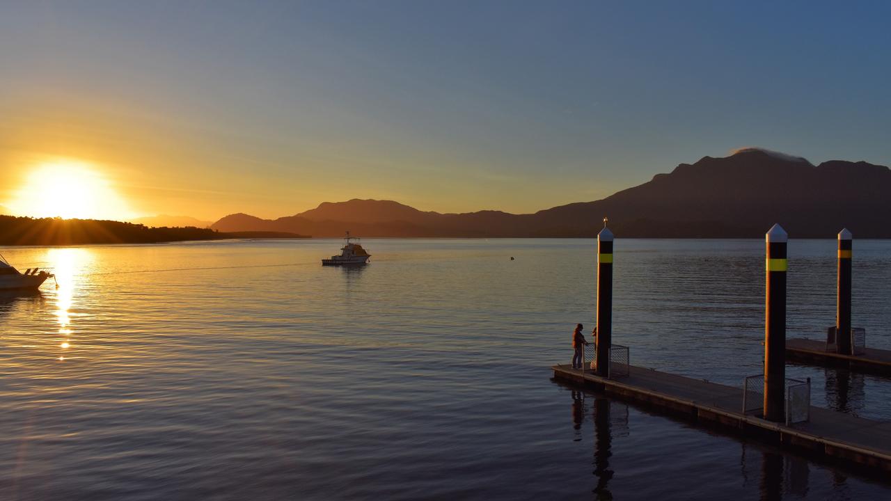 The sun sets over Enterprise Channel, Dungeness, Hinchinbrook. Picture: Cameron Bates