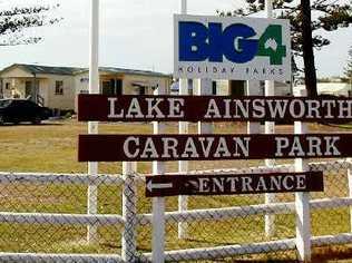 The Lake Ainsworth Caravan Park, one of three prime caravan park sites currently controlled by the Ballina Shire Council, but soon to be taken over by the NSW Government.