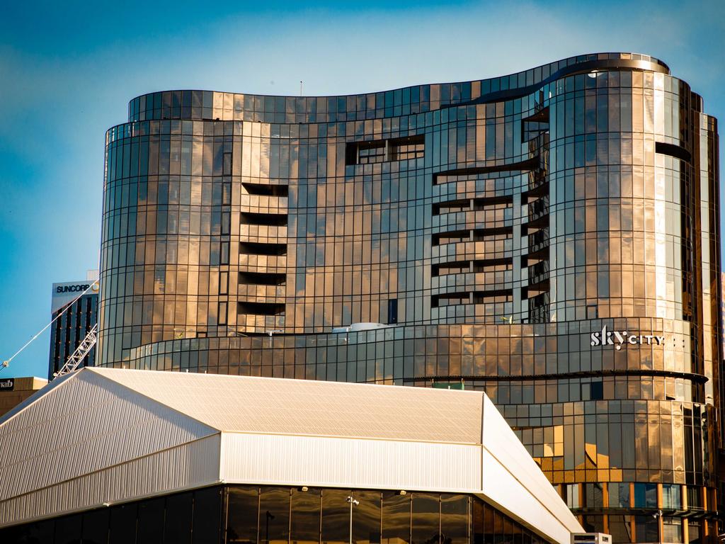 Adelaide casino SkyCity expansion, which  houses new bars, restaurants, conference and events and 120 room luxury 5-Star hotel, Eos by SkyCity., , Picture: Daniel Purvis