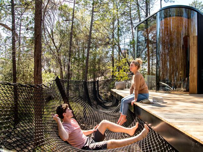Freycinet Lodge Pavillions by Liminal Architecture. Picture: Dianne Snape
