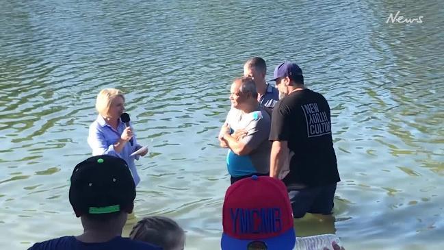 Mayor Tom Tate's Baptism 