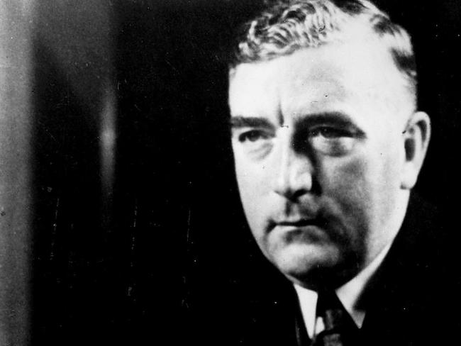 PIRATE: SEPTEMBER 3, 1939 : Prime minister Robert Menzies declares war on Germany during 03/09/39 radio broadcast after Britain had declared war on Germany. Pic courtesy of Australian War Memorial. Australia's First Century Historical P/