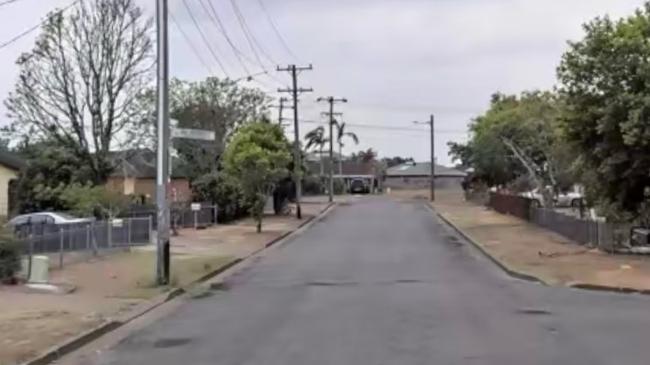 The teen was arrested after an alleged foot chase through multiple backyards on Gordon Nixon Ave at West Kempsey. Picture: Google Maps.