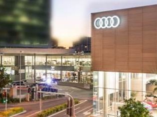 The Audi Centre Brisbane and The EuroMarque Complex at 586 Wickham St, Fortitude Valley.