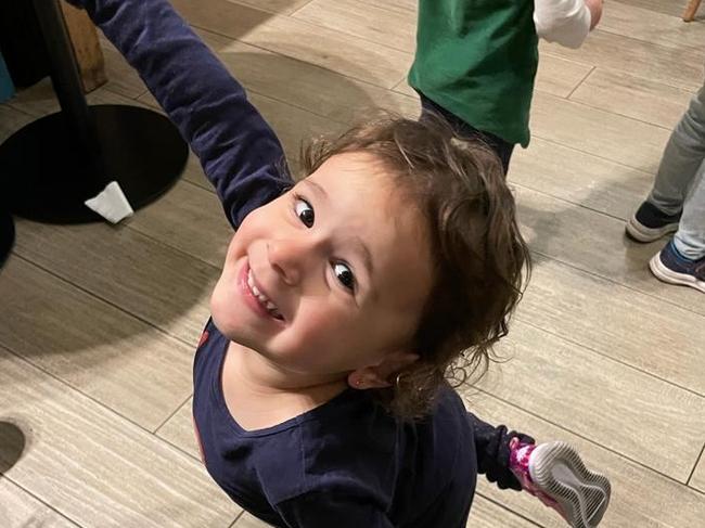 Mariana is about to celebrate her fourth birthday. Picture: Supplied