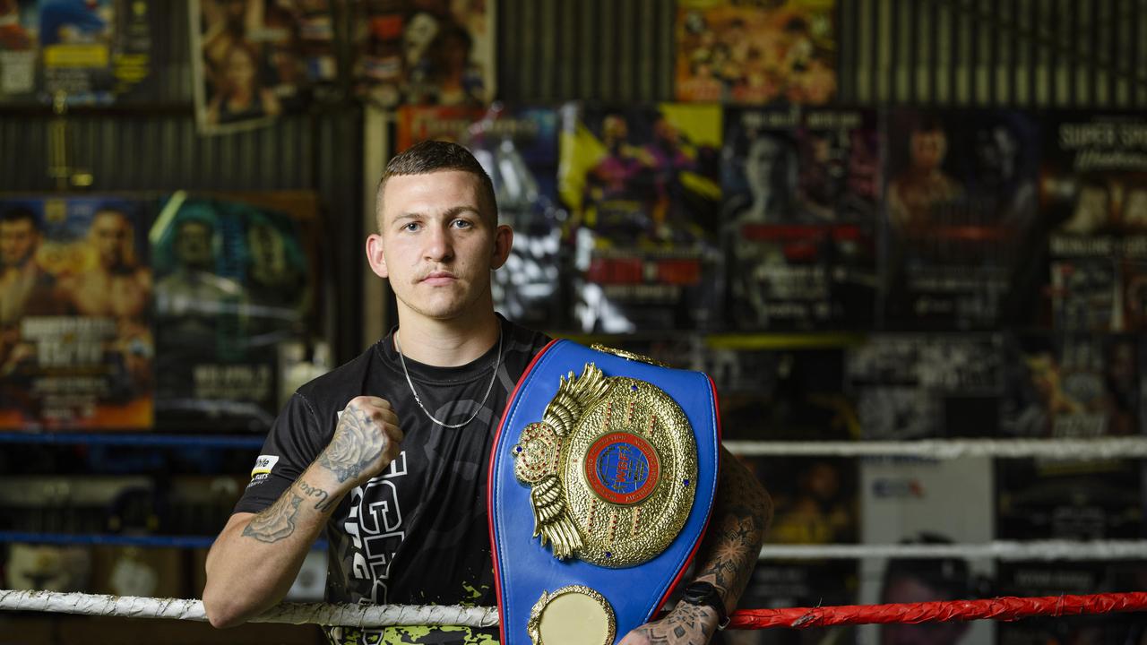 Toowoomba boxer Adam Flood will fight for the WBA Oceania Welterweight championship in Sydney this Sunday – less than a year after his last opponent Lemuel Silisia died in hospital days after the pair fought for the WBF Australasian Super Lightweight title. Picture: Kevin Farmer