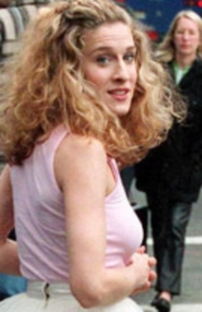 Am I the last single girl, like Carrie Bradshaw (Sarah Jessica Parker) from <span id="U328381819950a" style="font-weight:normal;font-style:italic;">Sex and the City</span>? Probably. And Sarah certainly has a similar amount of clothes. But not as much frizz.