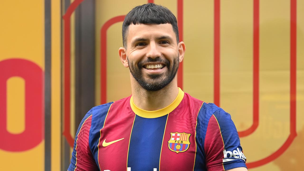 La Liga Sergio Aguero Signs With Barcelona Buy Out Clause Lionel Messi Future New Contract Latest Transfer News