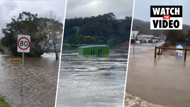 NSW weather: Towns evacuated as south coast braces for major flooding