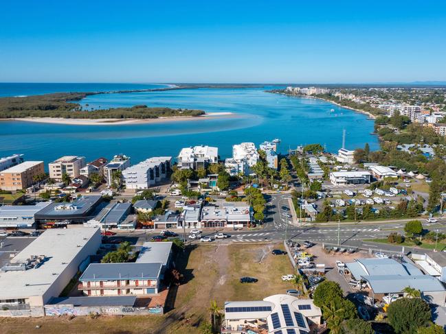 Henzell Property Group sales director Marcus Muir says the site boasts some of Caloundra’s finest views.