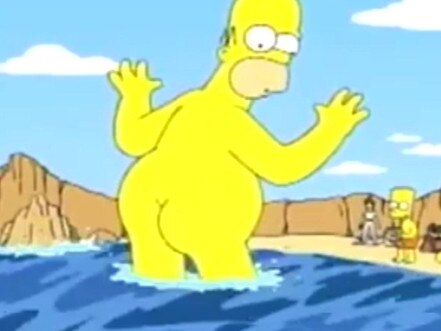 Homer Simpson. Picture: YouTube