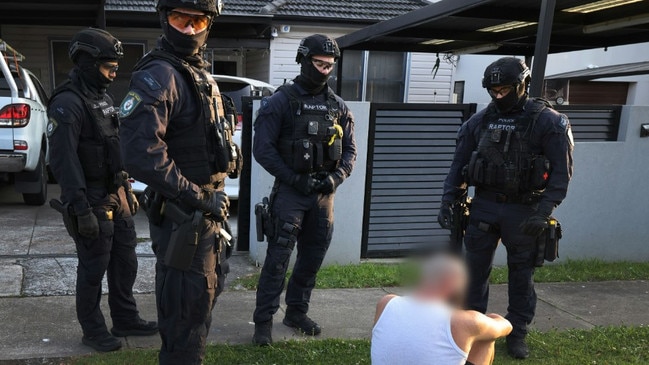 Robbery and Serious Crime Squad detectives under Strike Force Fairbank have charged a man after multiple fast-food restaurants were robbed across Sydney. Picture: NSW Police