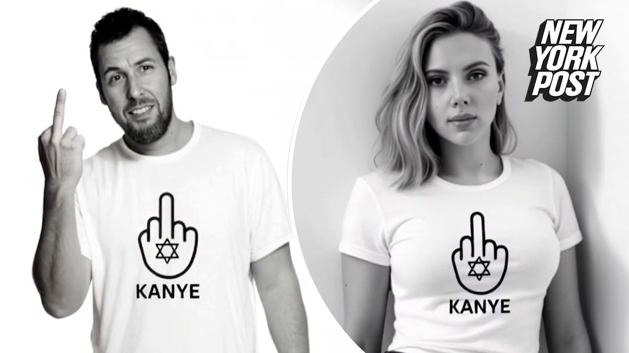 Viral AI video shows Jewish celebs 'flipping off' Kanye West over antisemitic views