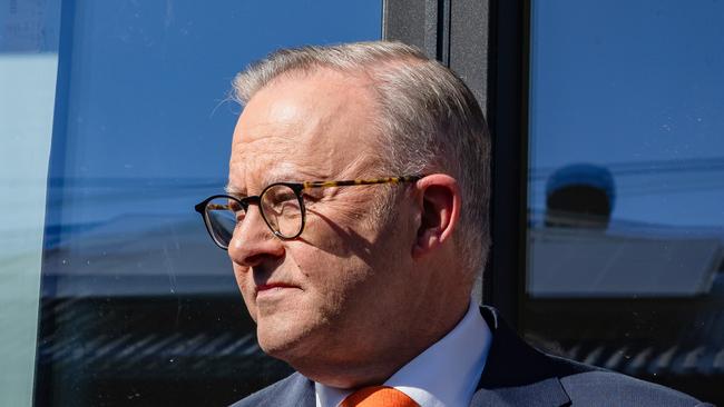 Prime Minister Anthony Albanese remained tight-lipped about the topic. Picture: Jason Edwards / NewsWire
