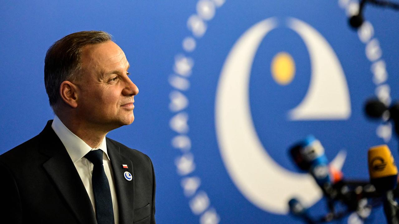 With inflation running at 17.5 per cent, Polish President Andrzej Duda is under increasing pressure to allow legislation addressing these concerns to pass. Picture: John Macdougall / AFP