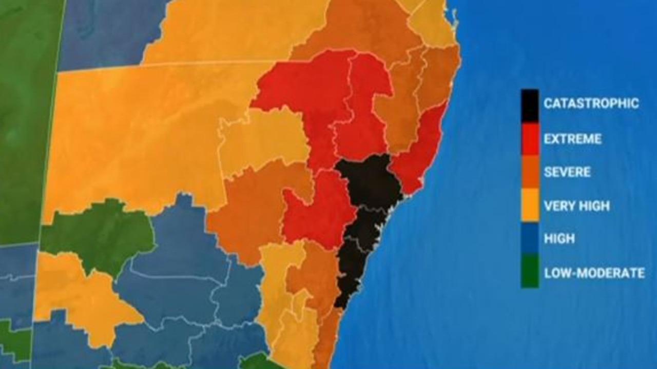 NSW, Sydney Bushfires: Suburbs Near Bushland In Catastrophic Danger ...