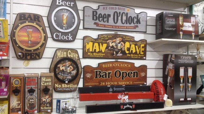 You'd always find something for the man cave at What's New. Picture: Facebook.