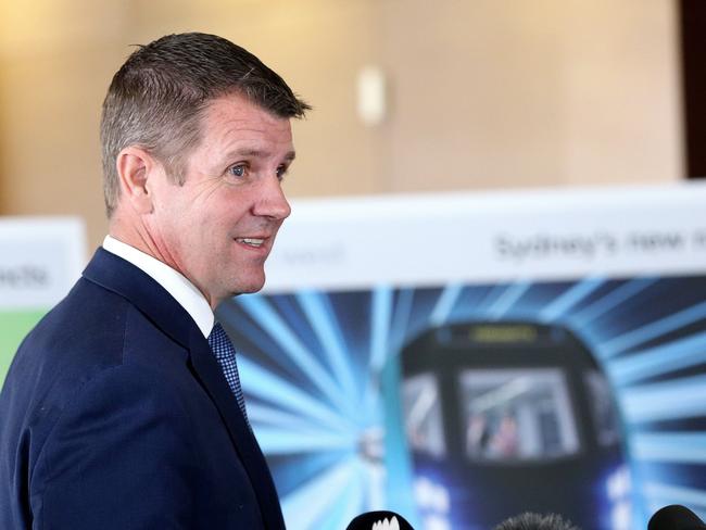 NSW Premier Mike Baird has taken responsibility for the series of missteps that have led to the fall in popularity of the coalition. Picture: Stephen Cooper