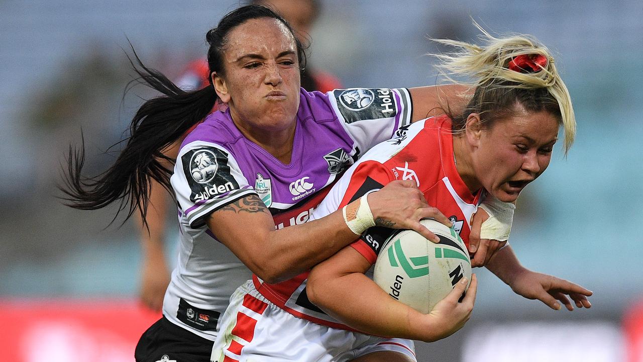 NRLW 2020: Dragon Keeley Davis says hits harder, level higher in women ...