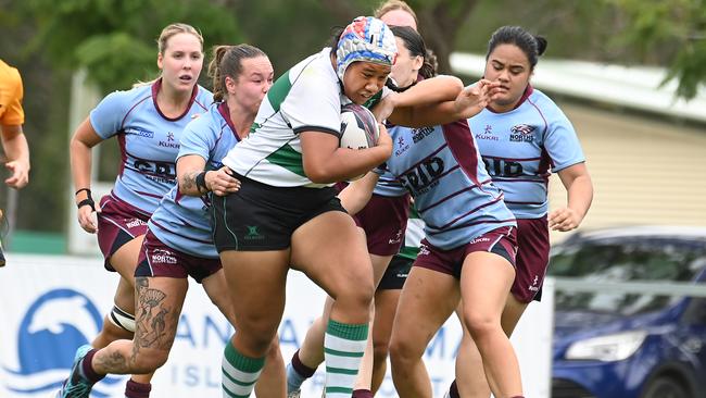 Sky-yvette Faimalie. Norths v Sunnybank women Saturday April 20, 2024. Picture, John Gass