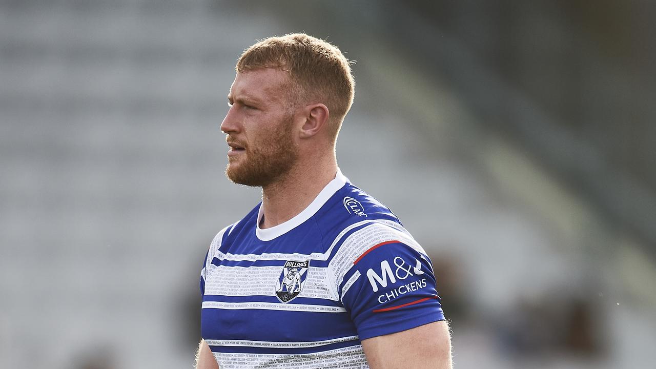 Luke Thompson has been the Bulldogs’ best but he could be on his way out of Belmore. (Photo by Brett Hemmings/Getty Images)
