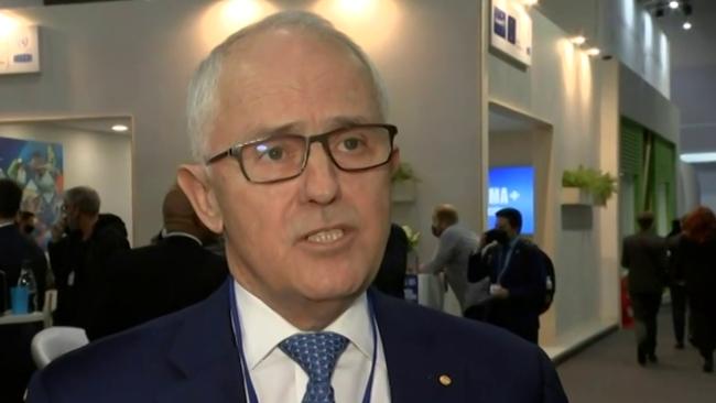 Former prime minister Malcolm Turnbull.