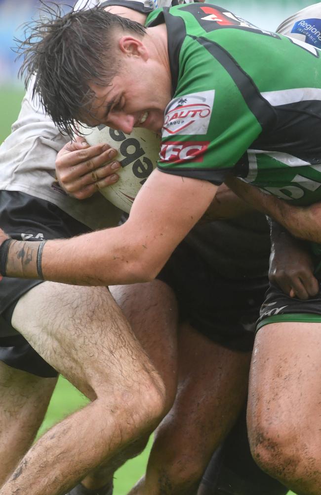 Meninga Cup Blackhawks against Souths Logan Magpies at Jack Manski Oval. Blackhawks Zane Bethel. Picture: Evan Morgan