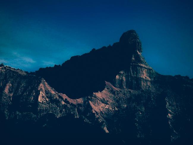 Anticipation, trepidation ... the cliffs at Gallipoli in half-light.