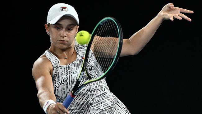 Ash Barty played with freedom. Authority. Wizardry. Picture: Getty Images