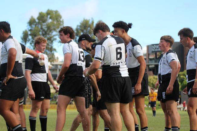 The Iona First XV earlier this season.