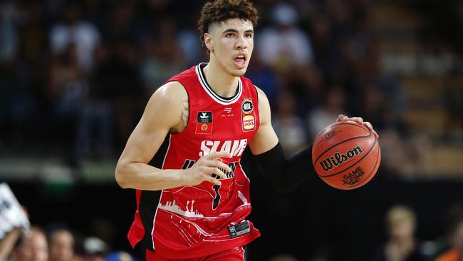 LaMelo Ball wants to buy the Illawarra Hawks. Picture: Getty Images