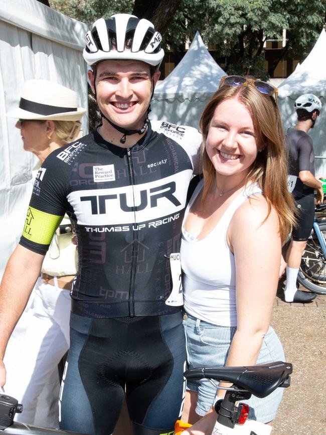 Thousands of cyclists took to the streets of the river city on Sunday for the Tour de Brisbane. \Photo: Grace Kessels.