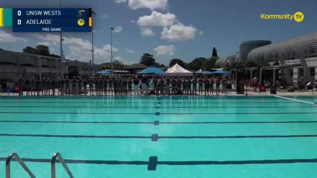 Replay: UNSW Wests Killerwhales v FYFE Adelaide Jets (Women)—Australian Water Polo League Week 6