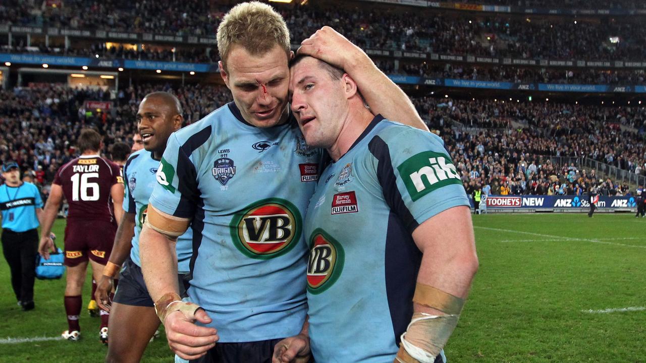 Paul Gallen has named his all-time Blues side but did he have room for former teammate Luke Lewis?