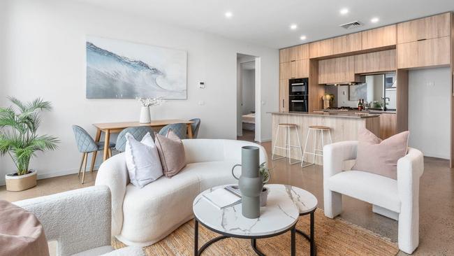 This two-bedroom apartment in the complex resold for $525,000 in December.