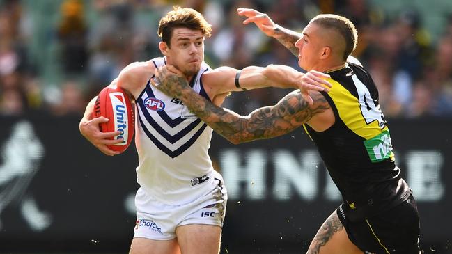 Lachie Neale says he has played his last game for Fremantle. Picture: Getty Images