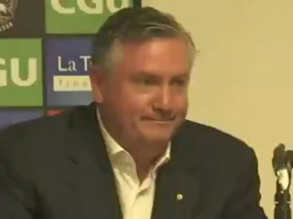 Eddie McGuire gave his all for the club.