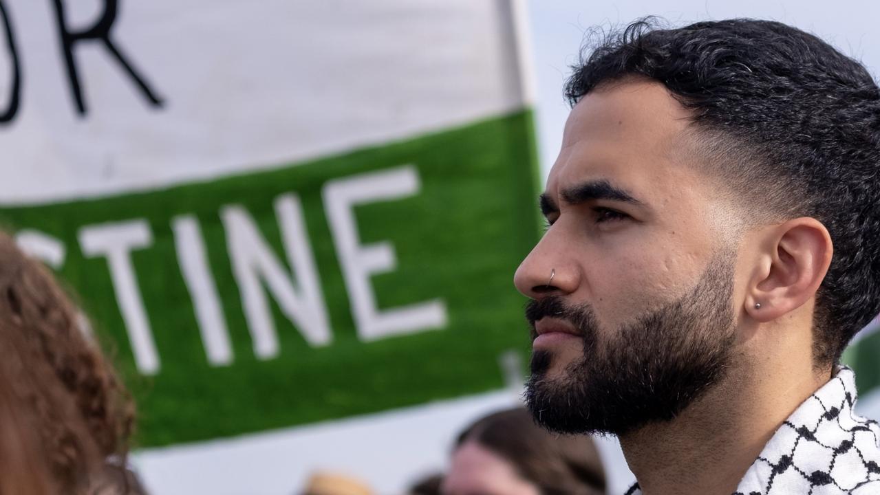 Aboud Shaweesh was part of a group of pro-Palestinian activists allegedly attacked at an Adelaide hotel this month. Picture: Supplied