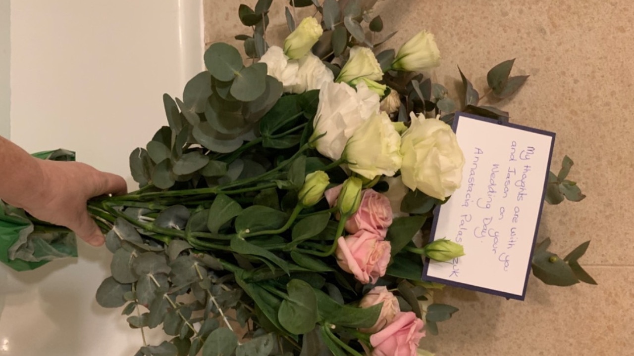 Queensland Premier Annastacia Palaszczuk also sent Ashleigh a bunch of flowers. Picture: GoFundMe