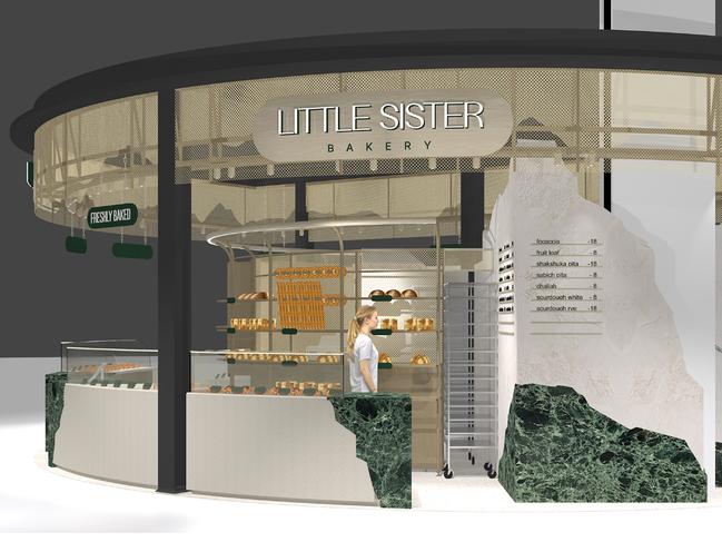 Little Sister Bakery will open alongside popular restaurants such as That’s Amore Cheesery, The Fishmonger, Green Cup Canteen, and Hank’s Bagelry.