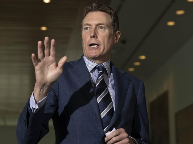 Attorney-General Christian Porter. Picture: NCA NewsWire / Gary Ramage