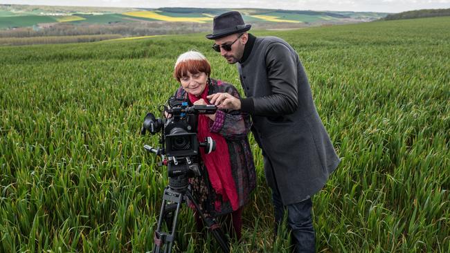 JR and Agnes Varda in Faces Places.