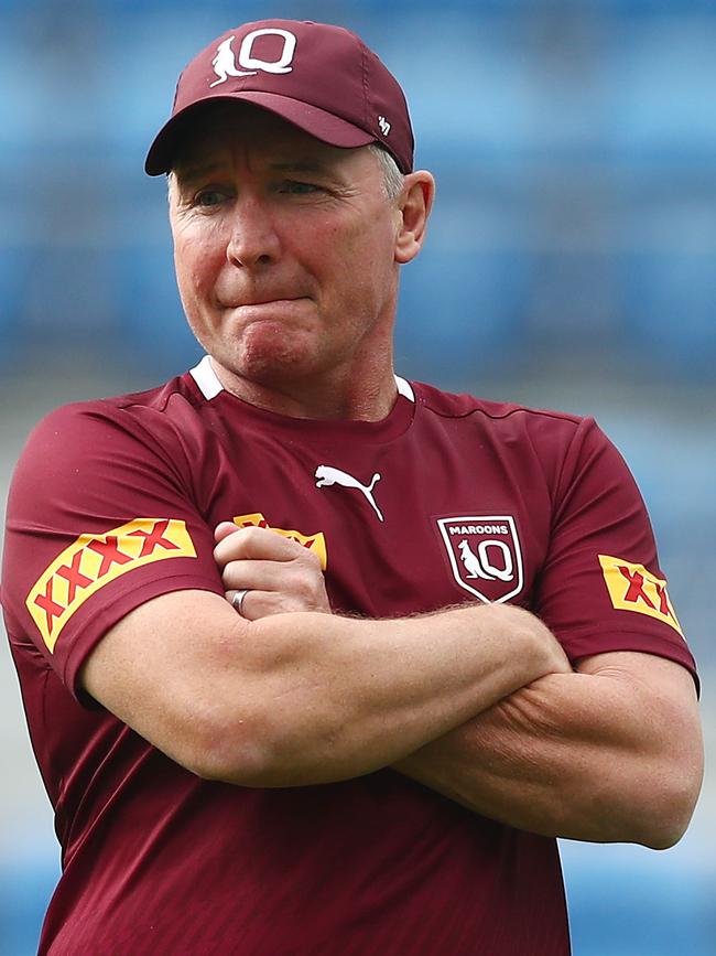 Paul Green as Queensland coach last year. Picture: Getty Images