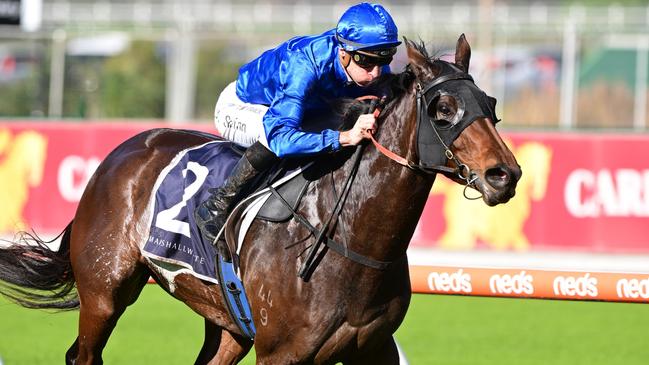 Va Via returned in terrific order at Randwick on December 23 and heads to Geelong for Saturday’s Listed Black Pearl Stakes (1200m) for the fillies and mares. Picture: Vince Caligiuri / Getty Images