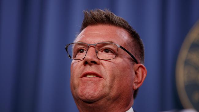 NSW Nationals Leader Dugald Saunders said there needed to be protocols established for visiting MPs. Picture: NCA NewsWire / Nikki Short