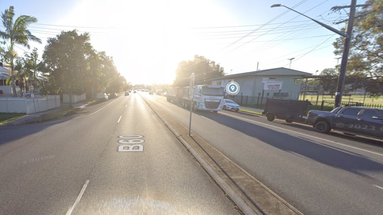 The incident happened on Bruxner Highway at East Lismore. Picture: Google