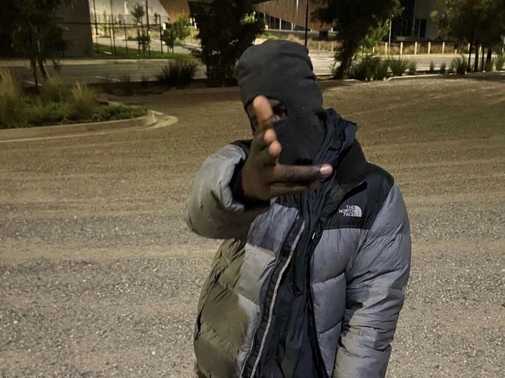 Disconnected teens looking for a sense of belonging are the perfect targets to be recruited into gangs. Picture: Instagram